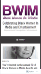 Mobile Screenshot of blackwomeninmedia.com