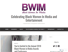 Tablet Screenshot of blackwomeninmedia.com